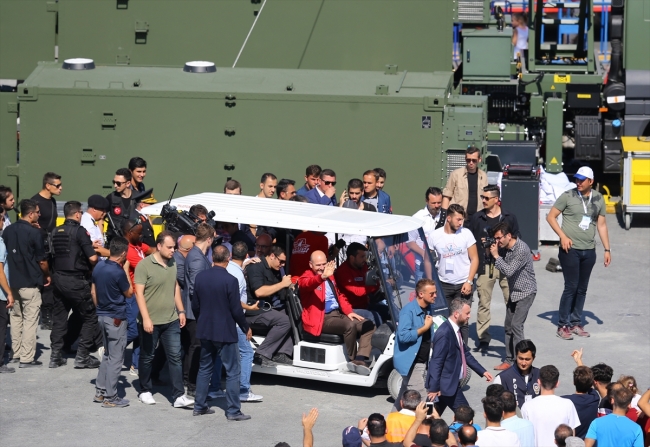 İçişleri Bakanı Soylu TEKNOFEST'te